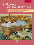 Folk Songs for Solo Singers, Vol. 2 Cover Image
