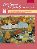 Folk Songs for Solo Singers, Vol. 2 Cover Image