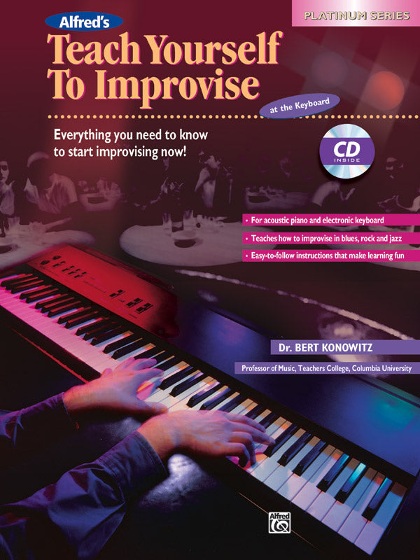 Alfred's Teach Yourself to Improvise at the Keyboard Cover Image