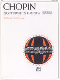 Chopin: Nocturne in E Minor, Opus 72, No. 1 Cover Image