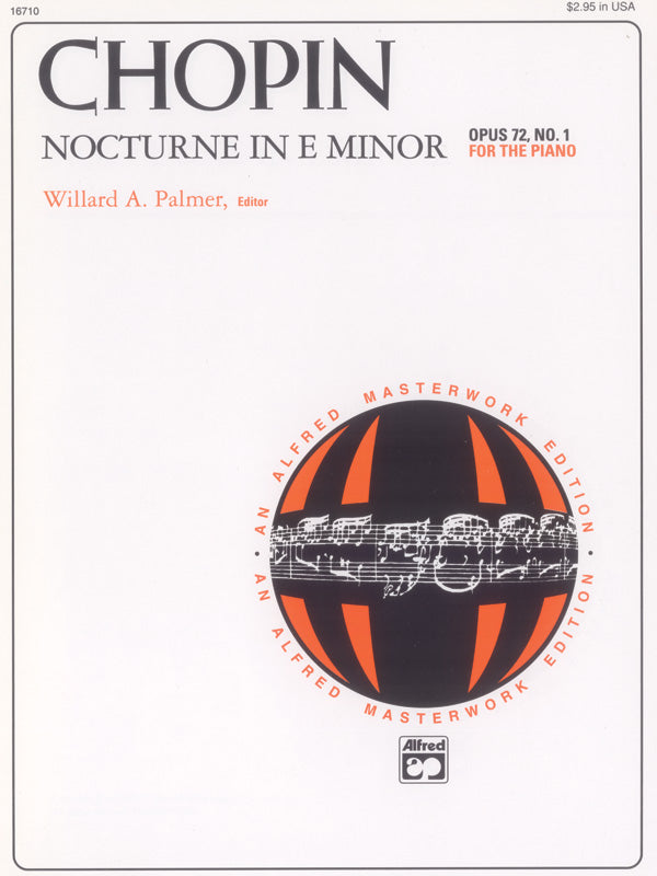 Chopin: Nocturne in E Minor, Opus 72, No. 1 Cover Image