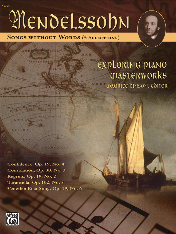 Exploring Piano Masterworks: Songs without Words (5 Selections) Cover Image