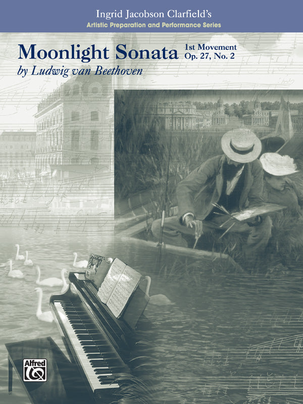 Moonlight Sonata, 1st Movement-Artistic Preparation and Performance Series Cover Image