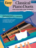 Easy Classical Piano Duets for Teacher and Student, Book 2 Cover Image