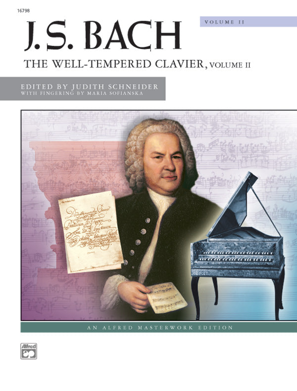 J. S. Bach: The Well-Tempered Clavier, Volume II Cover Image