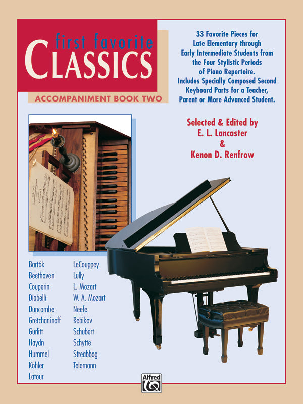 First Favorite Classics: Accompaniment, Book 2 Cover Image