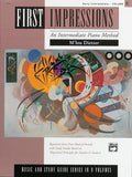 First Impressions: Music and Study Guides, Volume C Cover Image