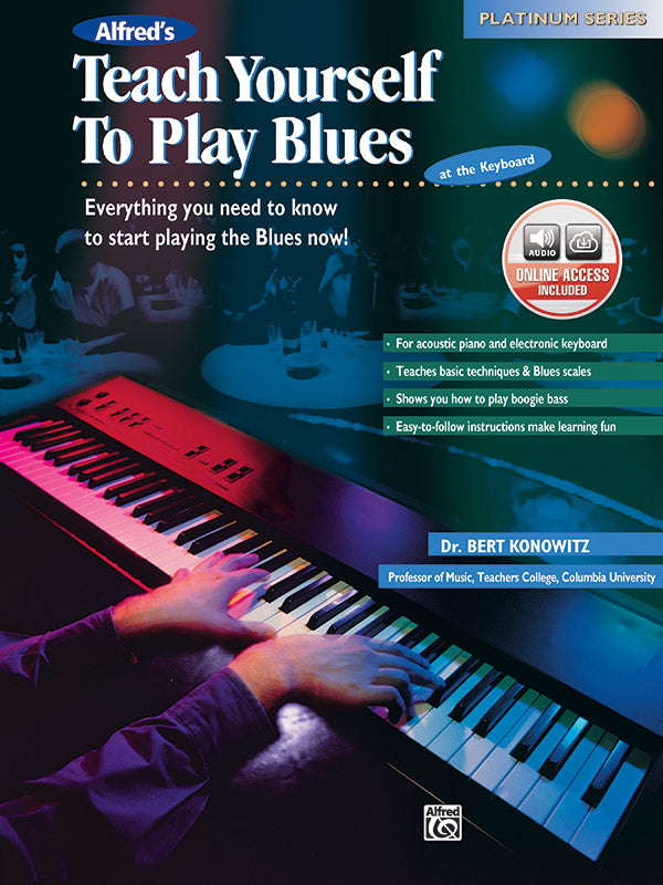 Alfred's Teach Yourself to Play Blues at the Keyboard Cover Image