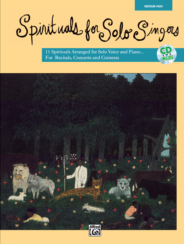 Spirituals for Solo Singers: Medium High Voice Book & CD – Alfred