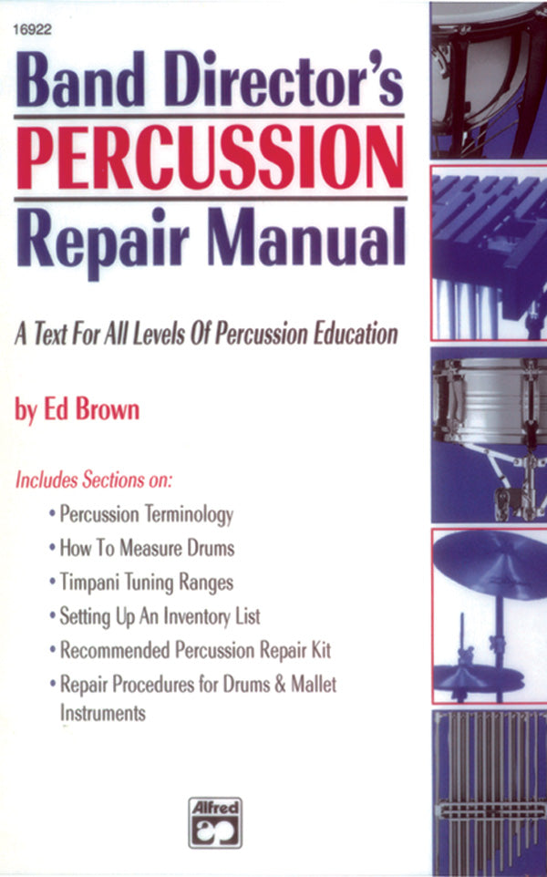 Band Director's Percussion Repair Manual Cover Image