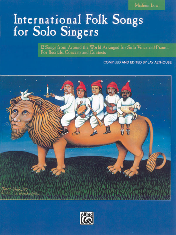 International Folk Songs for Solo Singers Cover Image