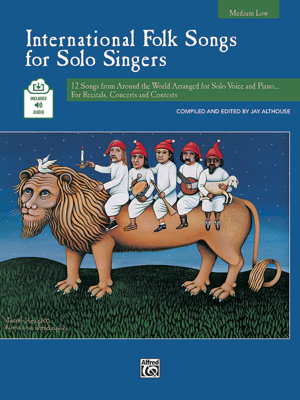 International Folk Songs for Solo Singers Cover Image