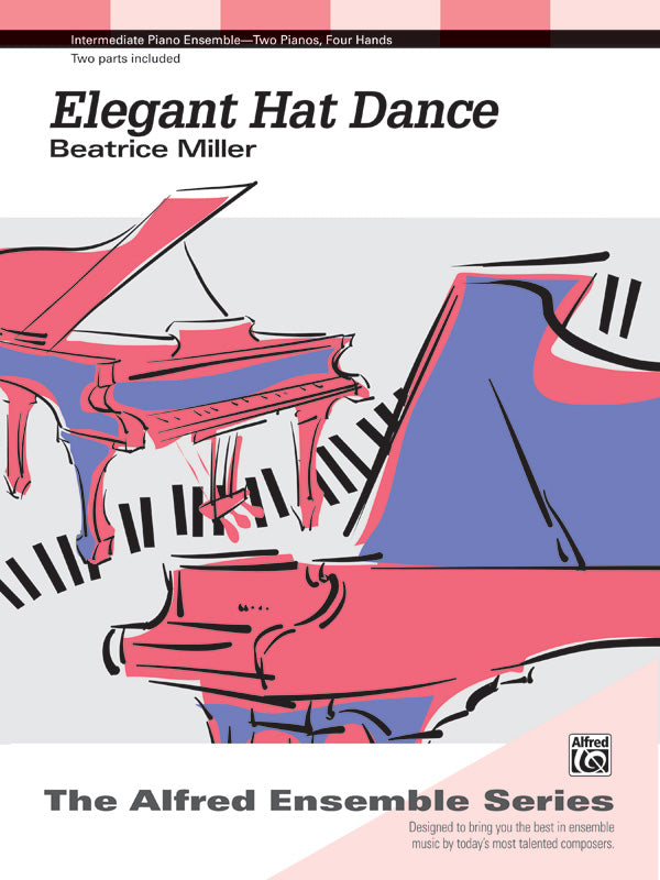 Elegant Hat Dance - Piano Duo (2 Pianos, 4 Hands) Sheet Music Preview