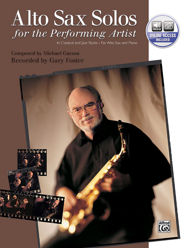 Alto Sax Solos for the Performing Artist Cover Image