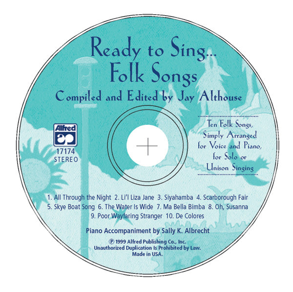 Ready to Sing . . . Folk Songs Cover Image