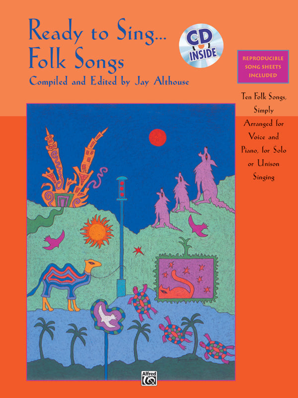 Ready to Sing . . . Folk Songs Cover Image