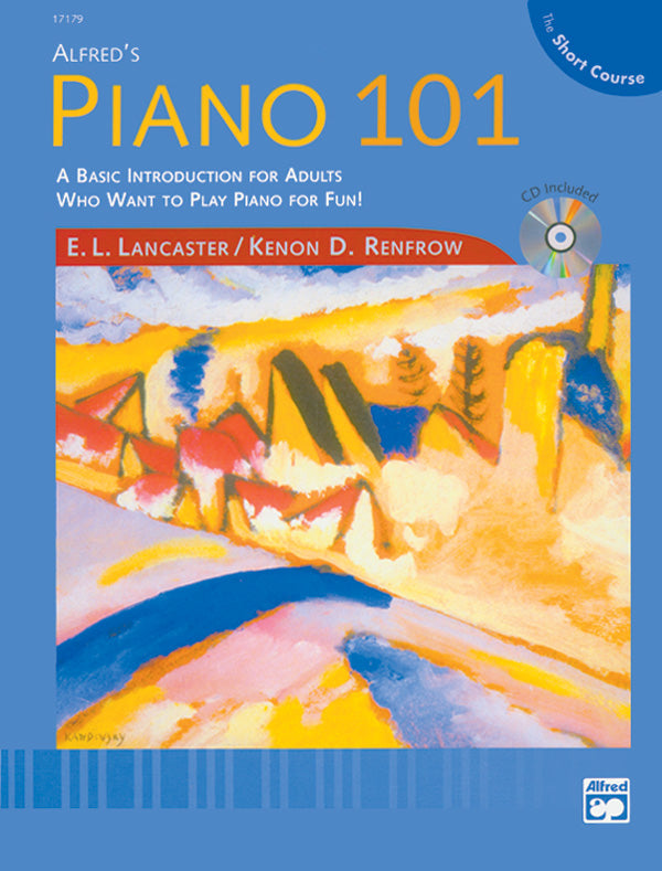 Alfred's Piano 101: The Short Course Lesson Book 1 Cover Image