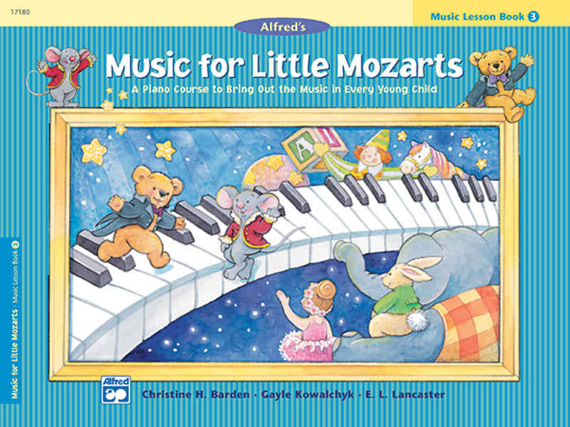 Music for Little Mozarts: Music Lesson Book 3 Cover Image