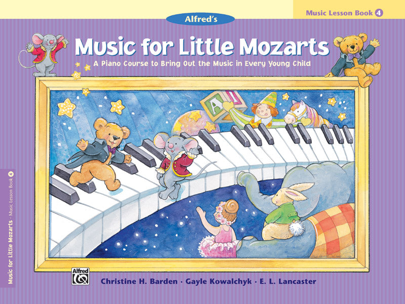 Music for Little Mozarts: Music Lesson Book 4 Cover Image