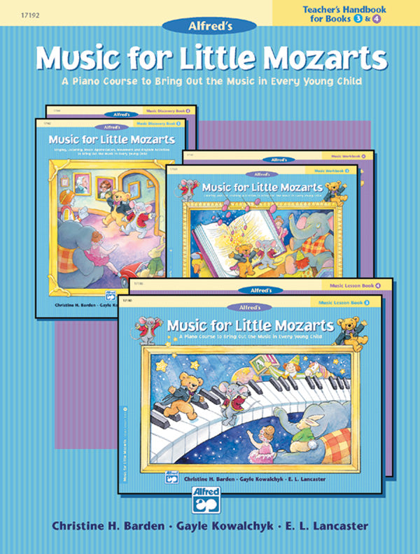 Music for Little Mozarts: Teacher's Handbook for Books 3 & 4 Cover Image