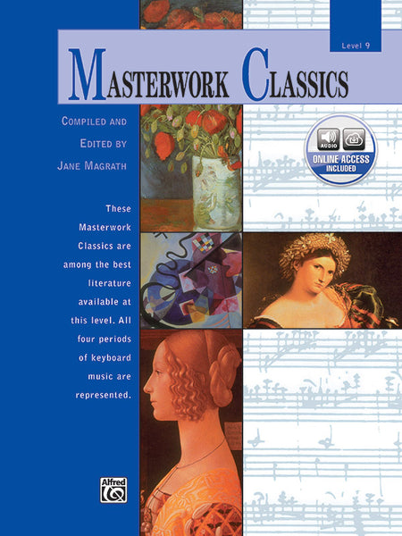 Masterwork Classics, Level 9: Piano Book & Online Audio | Scott