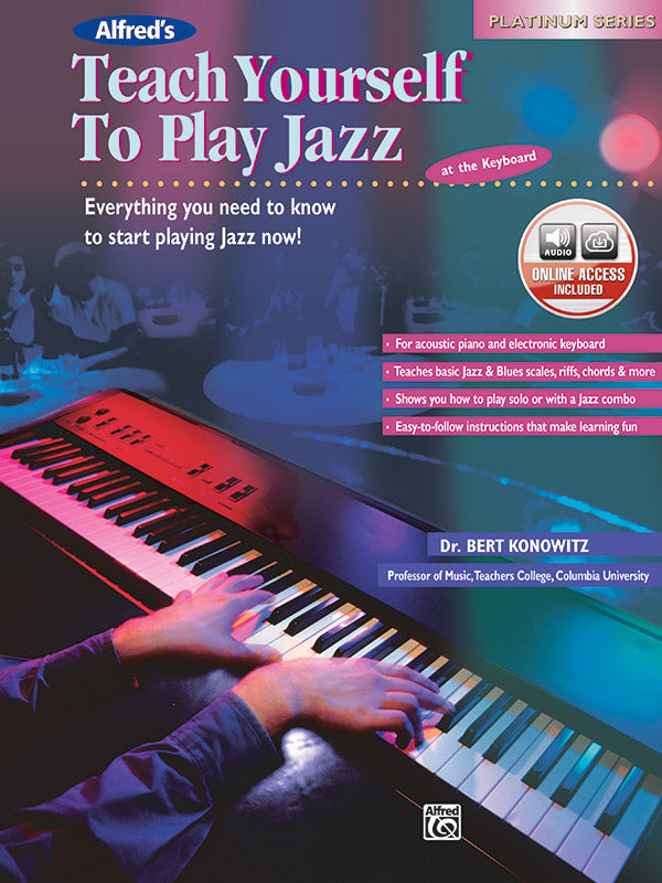Alfred's Teach Yourself to Play Jazz at the Keyboard Cover Image