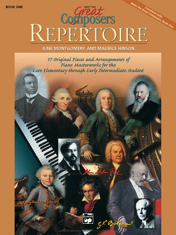 Meet the Great Composers: Repertoire, Book 1 Cover Image
