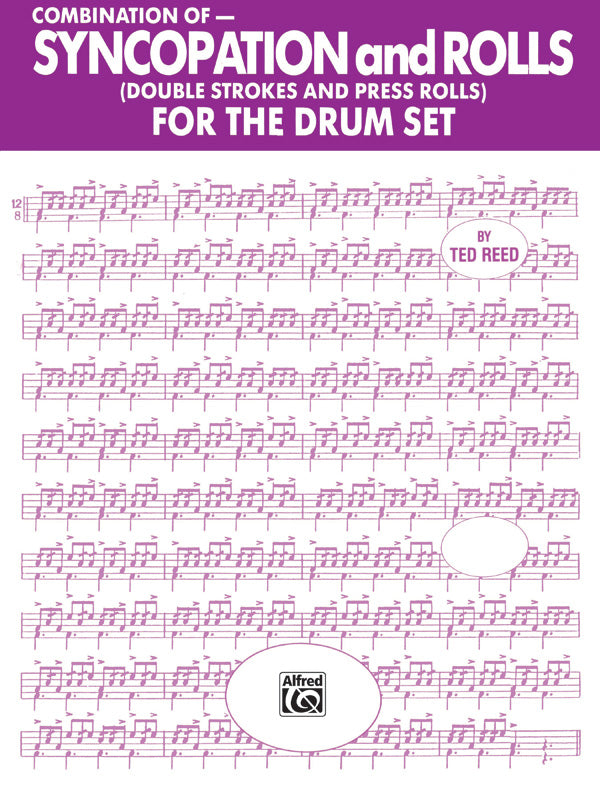 Syncopation and Rolls for the Drum Set Sheet Music Preview