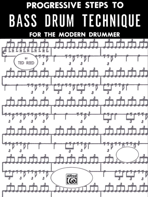 Progressive Steps to Bass Drum Technique for the Modern Drummer Sheet Music Preview