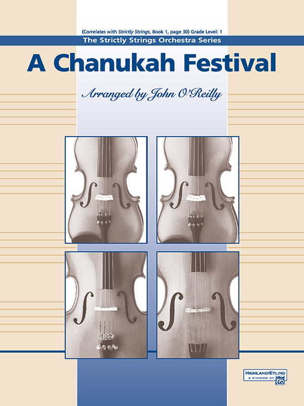 A Chanukah Festival: Score Sheet Music Preview