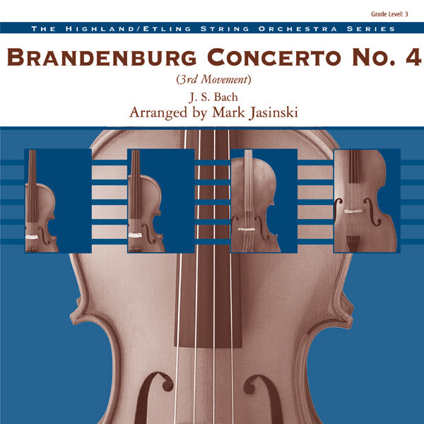 Brandenburg Concerto No. 4 (3rd Movement) Sheet Music Preview