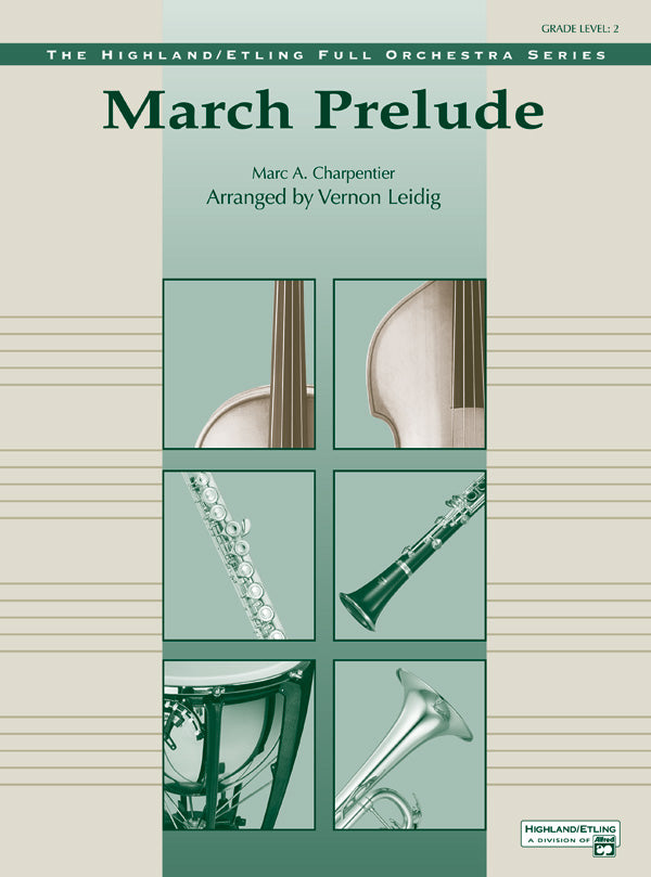 March Prelude: 1st B-flat Trumpet Sheet Music Preview