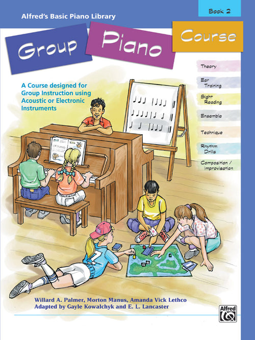 Alfred's Basic Group Piano Course, Book 2 Cover Image
