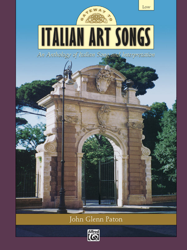 Gateway to Italian Art Songs Cover Image