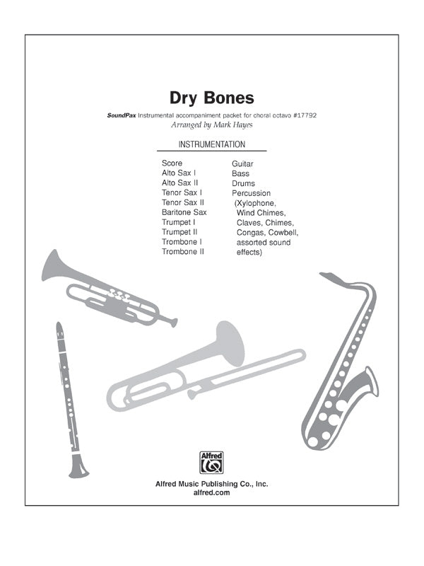 Dry Bones: Score Sheet Music Preview