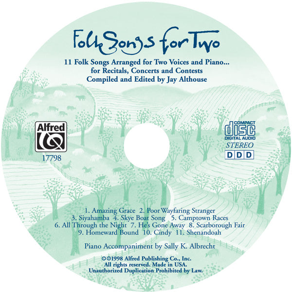 Folk Songs for Two Cover Image