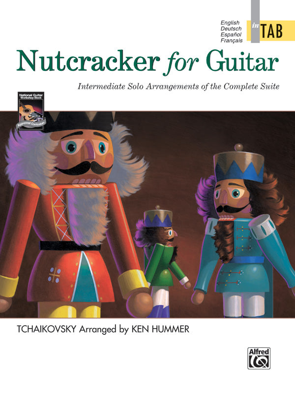 Nutcracker for Guitar: In TAB: Intermediate Solo Arrangements of the Complete Suite Sheet Music Preview