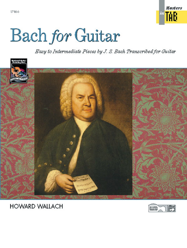 Bach for Guitar: Masters in TAB Cover Image
