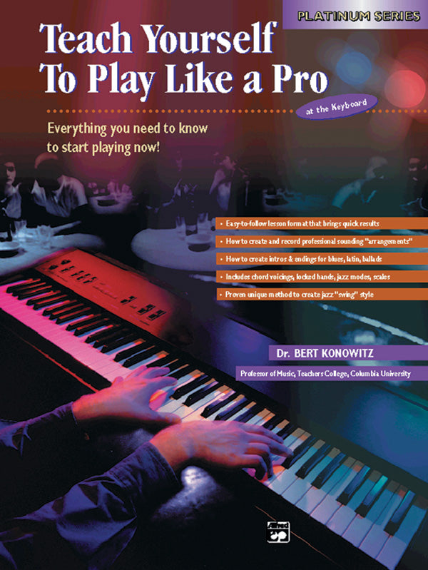 Alfred's Teach Yourself to Play Like a Pro at the Keyboard Cover Image