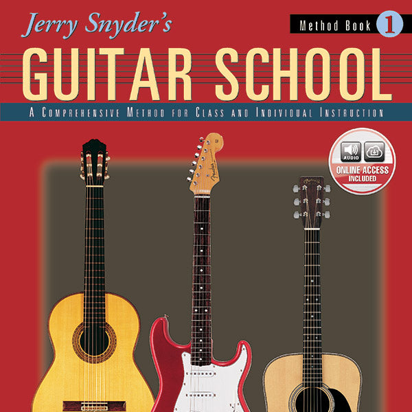 Jerry Snyder's Guitar School, Method Book 1 Cover Image
