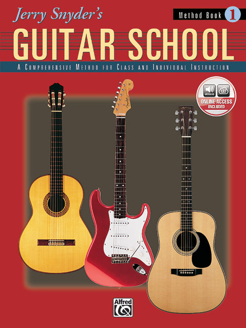 Jerry Snyder's Guitar School, Method Book 1 Cover Image