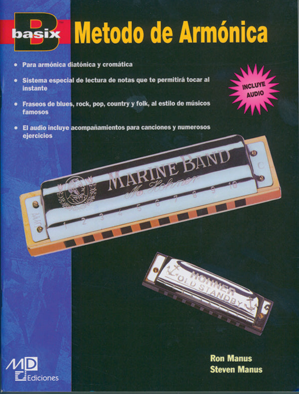 Basix®: Harmonica Method (Spanish Edition) Cover Image