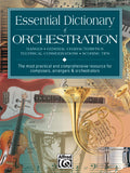 Essential Dictionary of Orchestration Cover Image