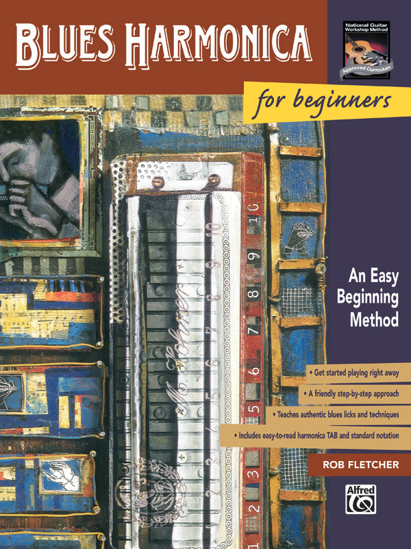 Blues Harmonica for Beginners Cover Image