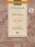 The Mark Hayes Vocal Solo Collection: 10 Spirituals for Solo Voice Cover Image
