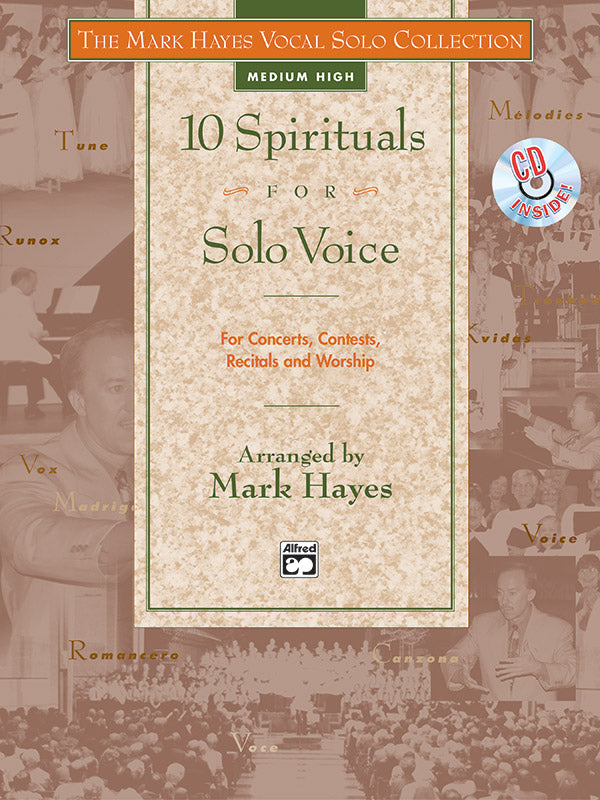 The Mark Hayes Vocal Solo Collection: 10 Spirituals for Solo Voice Cover Image