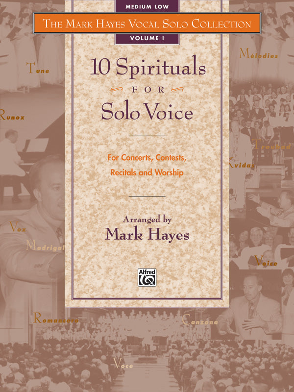 The Mark Hayes Vocal Solo Collection: 10 Spirituals for Solo Voice Cover Image