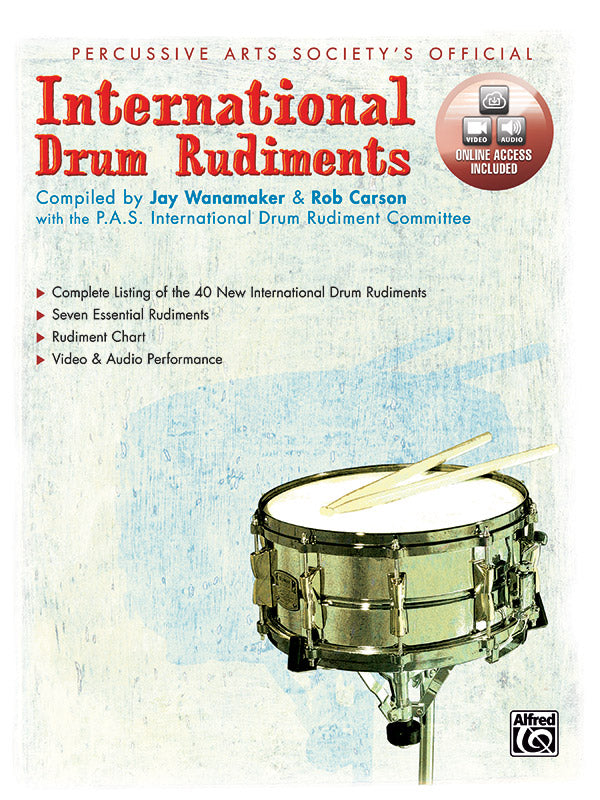 International Drum Rudiments Sheet Music Preview