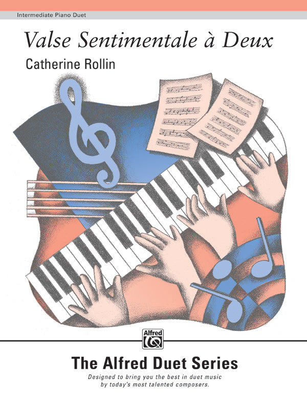 Valse Sentimentale à Deux - Piano Duet (1 Piano, 4 Hands) Sheet Music Preview