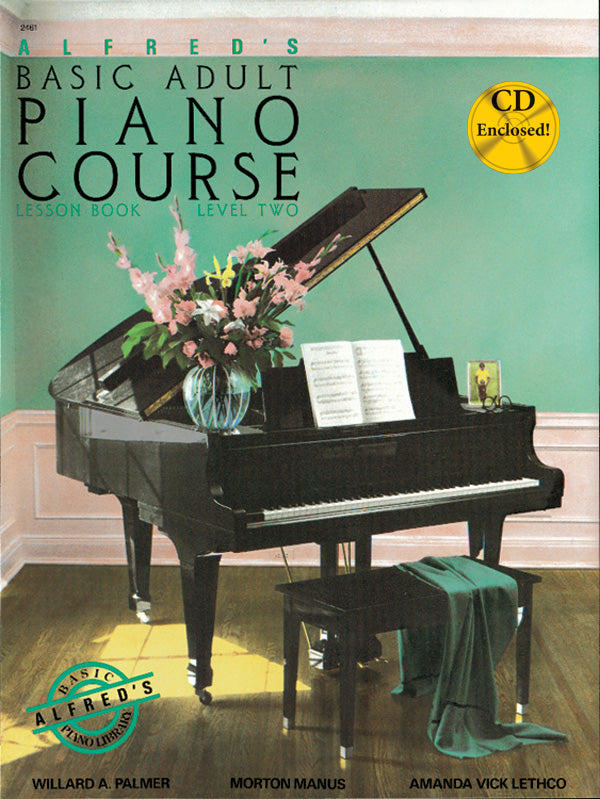 Alfred's Basic Adult Piano Course: Lesson Book 2 Cover Image